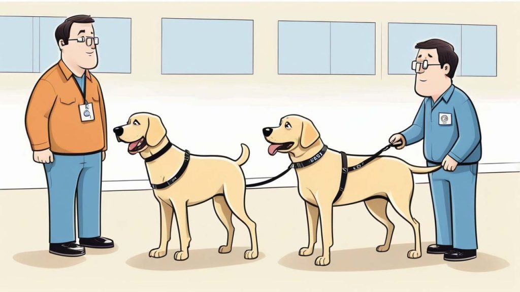 seeing eye dog training