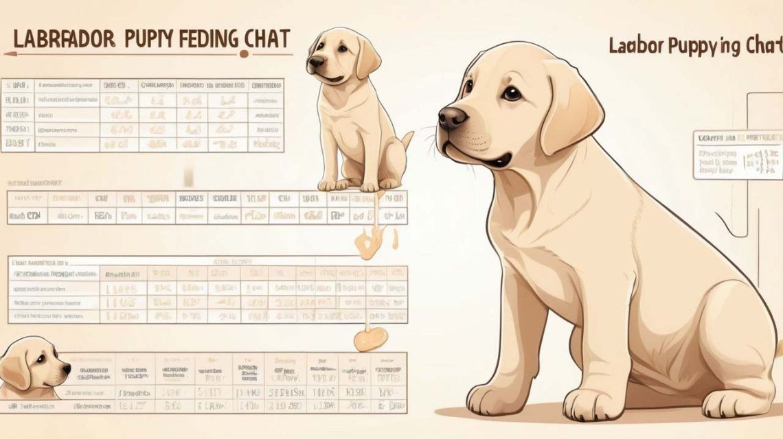 labrador puppy feeding chart