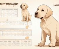 labrador puppy feeding chart