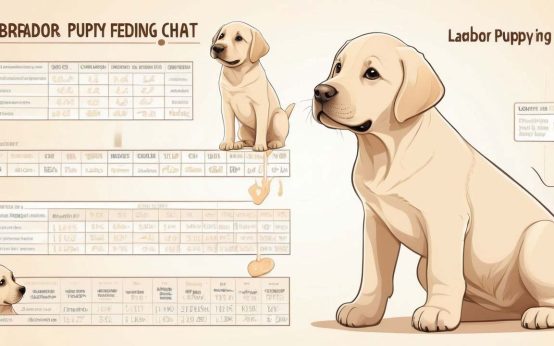 labrador puppy feeding chart