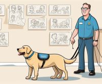 seeing eye dog instructor