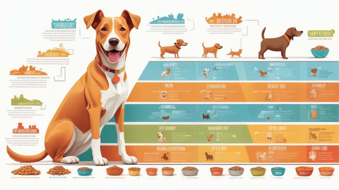 dog food age chart