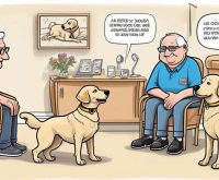 retired seeing eye dogs