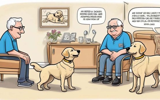 retired seeing eye dogs