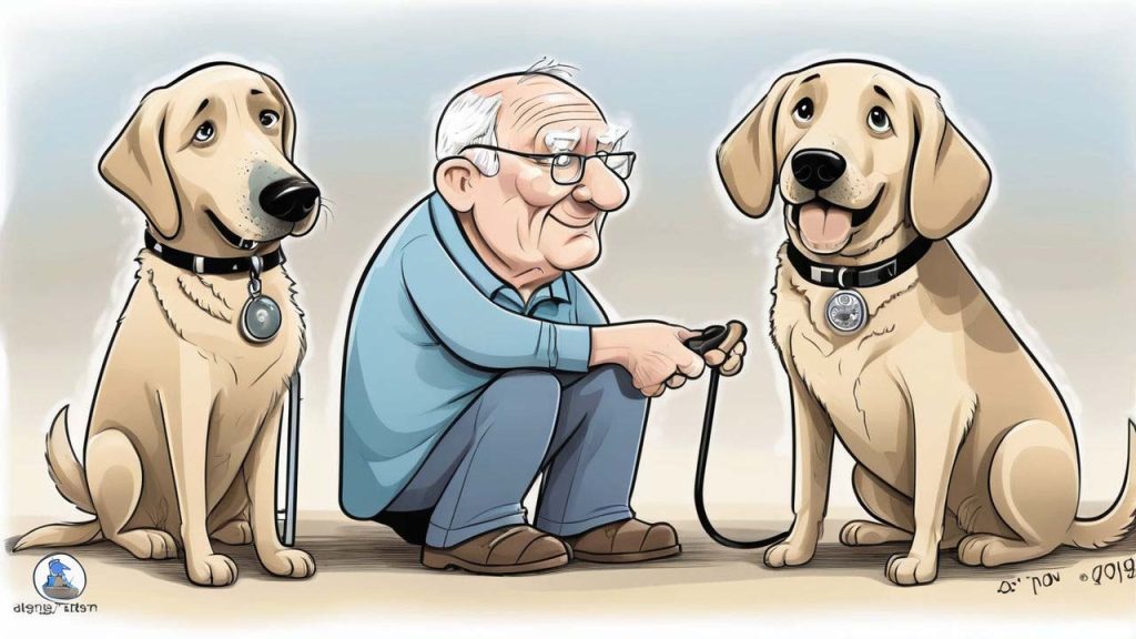 retired seeing eye dogs