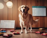 golden retriever food schedule