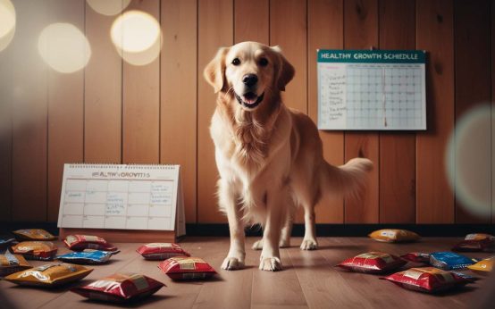 golden retriever food schedule