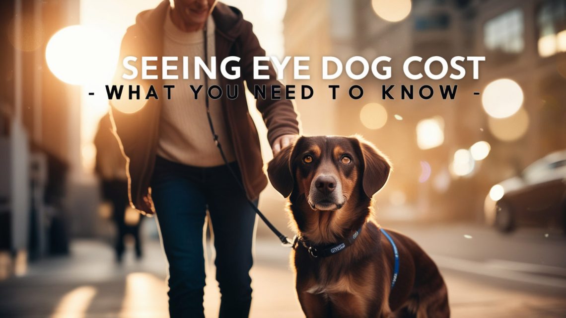 seeing eye dog cost