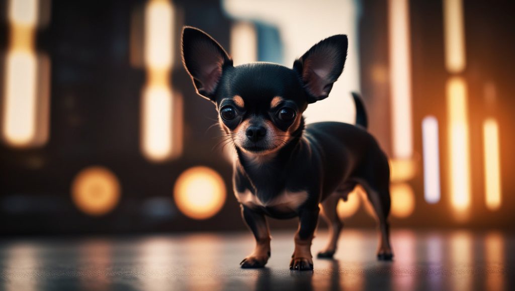 black chihuahua