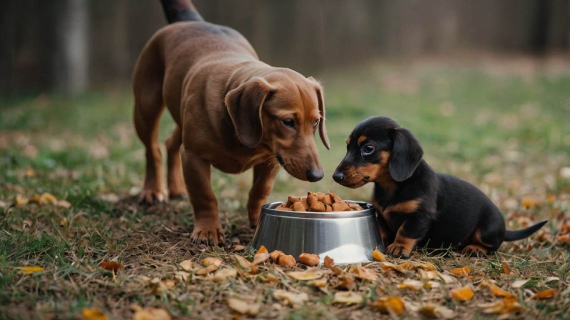 dachshund puppy feeding chart