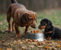 dachshund puppy feeding chart