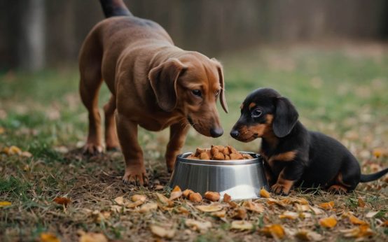 dachshund puppy feeding chart