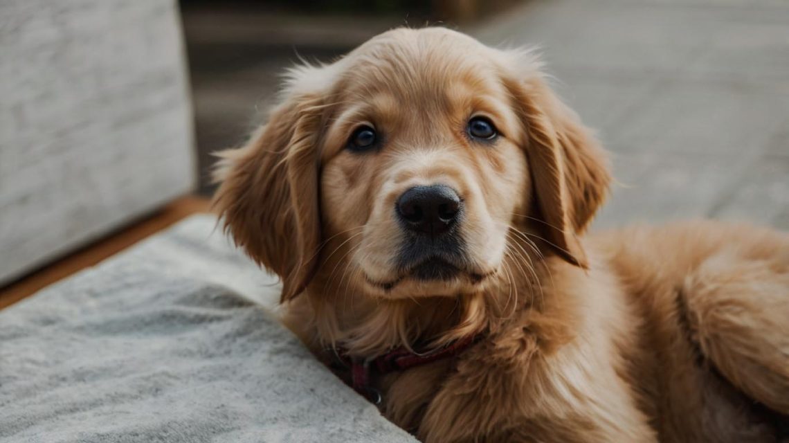 golden retriever puppy maintenance