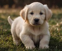 cream retriever puppies