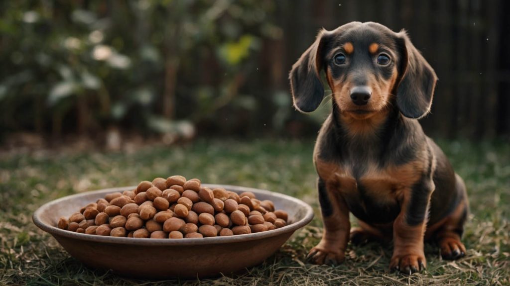 dachshund puppy feeding chart