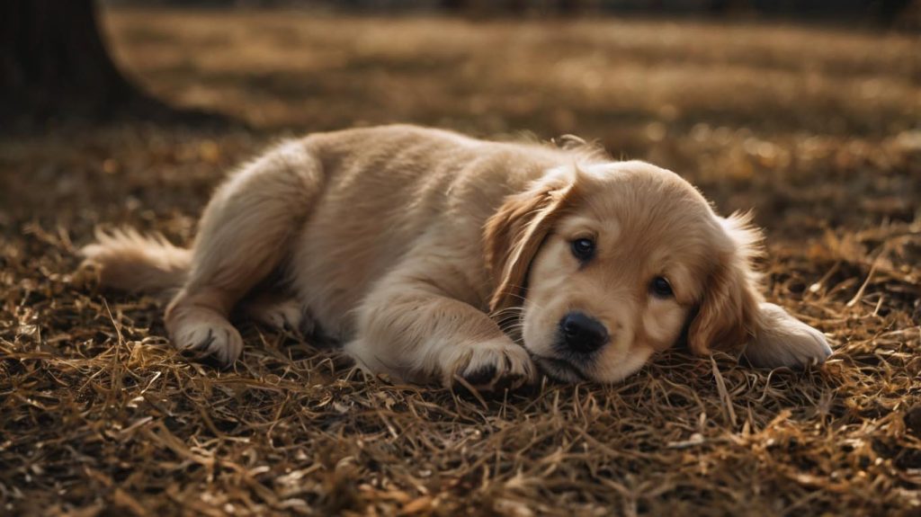 golden retriever puppy maintenance