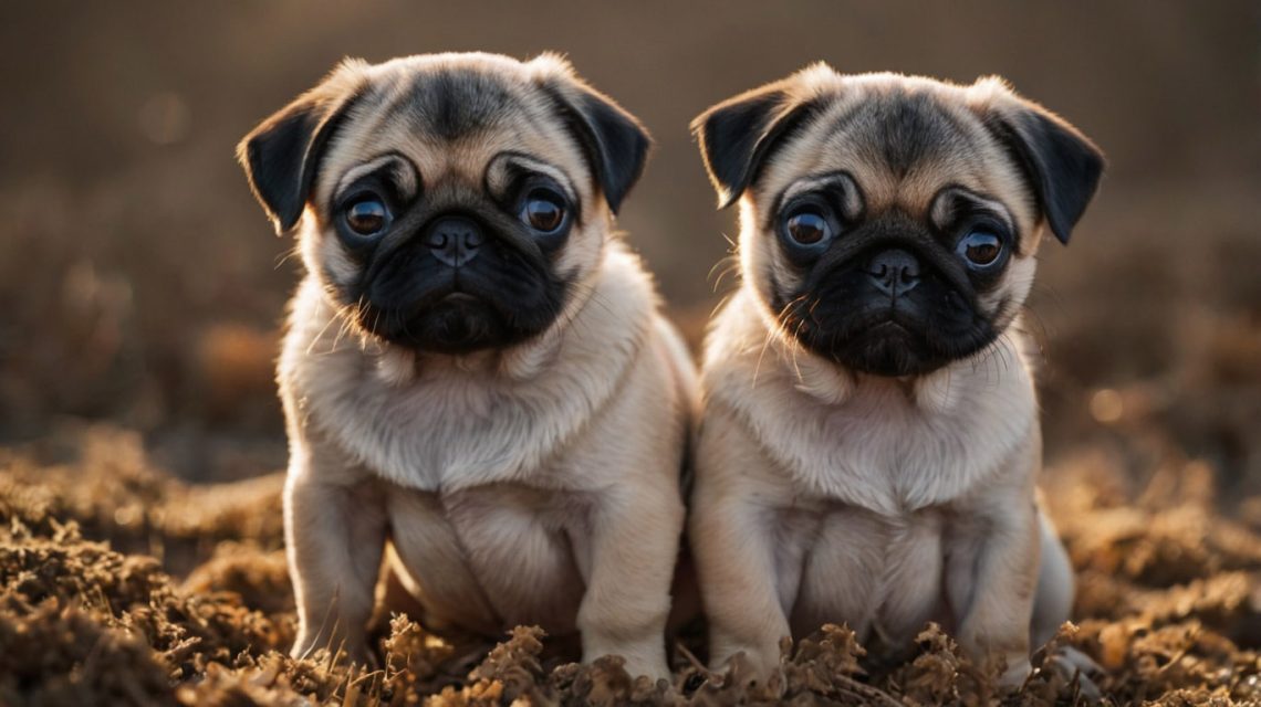 pug small puppies