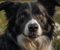 blind border collie