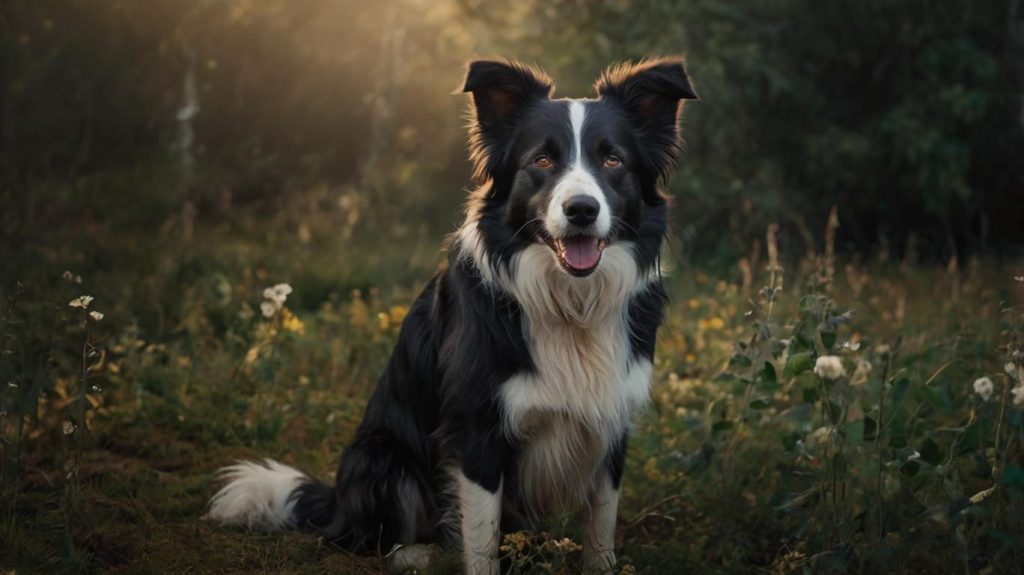 blind border collie