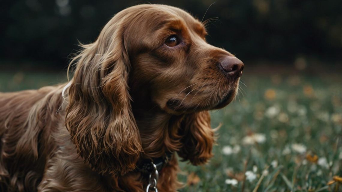 blind cocker spaniel