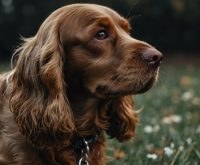 blind cocker spaniel