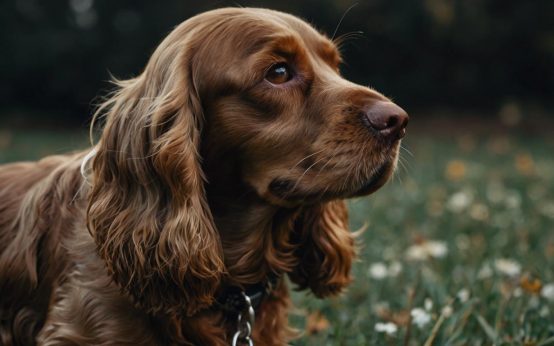 blind cocker spaniel