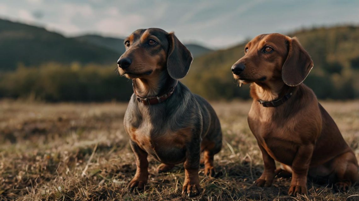 blind dachshund