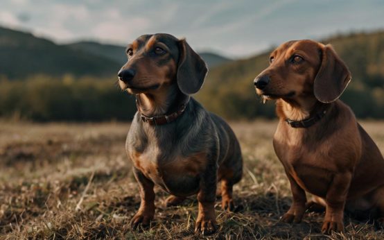 blind dachshund