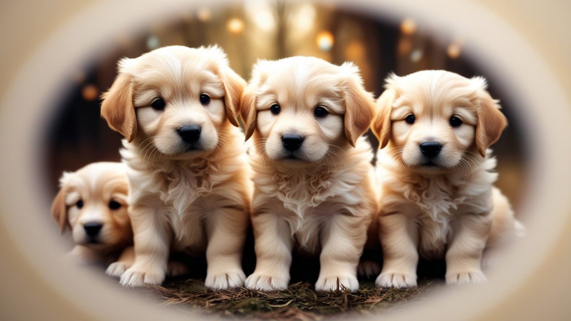 golden puppies