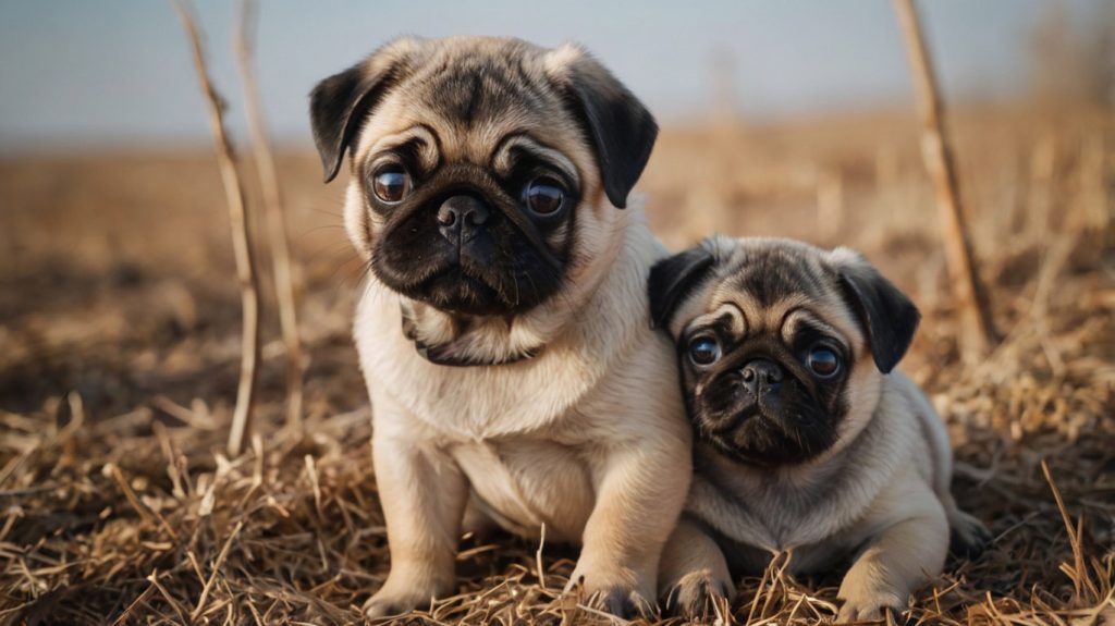 pug small puppies