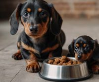 how much should dachshunds eat