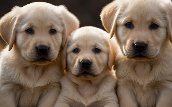 blonde lab puppies