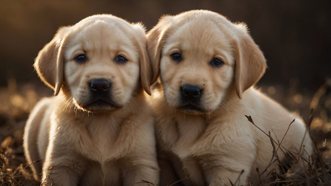 golden labrador puppies