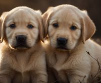 golden labrador puppies