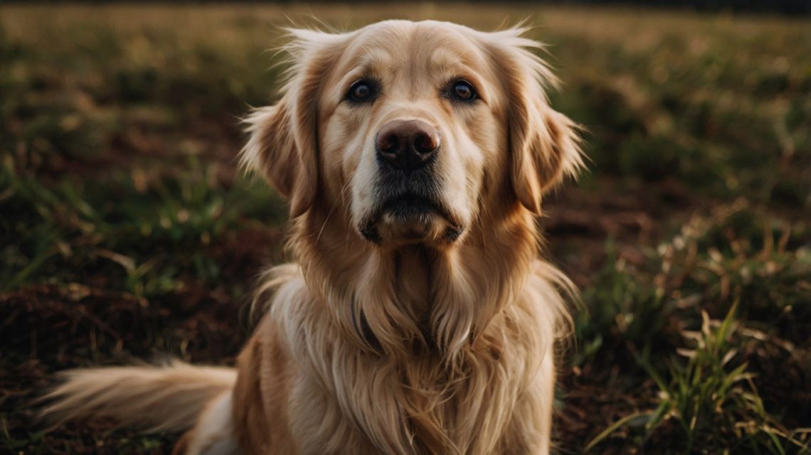 blond golden retrievers