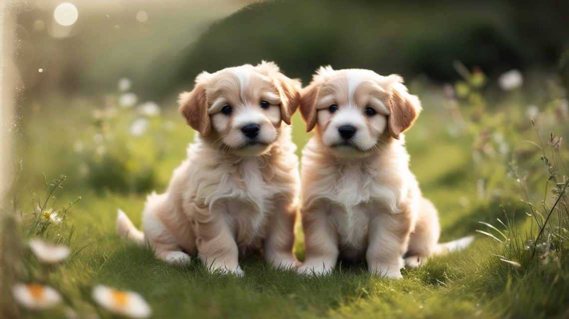 golden irish puppies