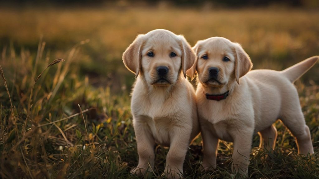 golden labrador puppies