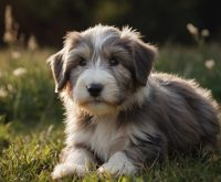 bearded collie pups