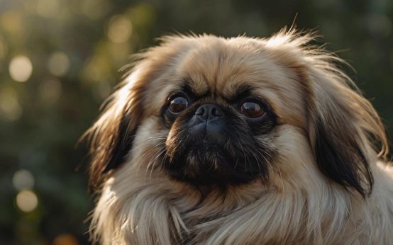 Bald Pekingese