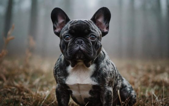 black merle french bulldog