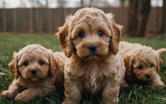 blonde cockapoo puppies